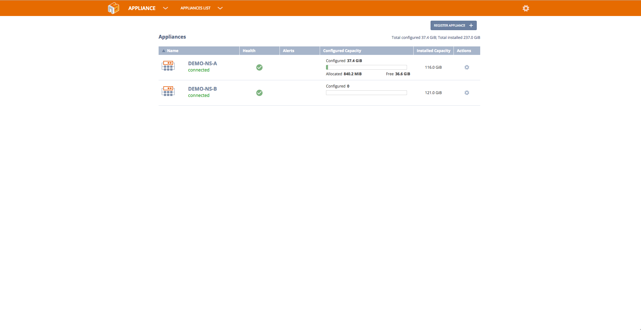 NexentaFusion™ Nexenta