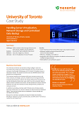 Nexenta - University of Toronto case study